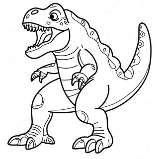 T Rex Coloring Page 40183-32112