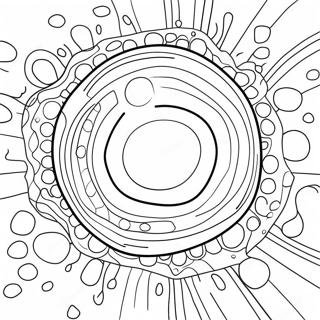 Cell Coloring Pages