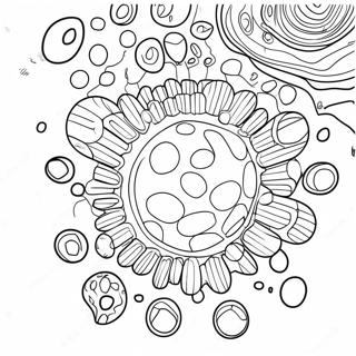 Cell Structure Coloring Page 40193-32119