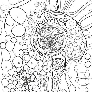 Cell Structure Coloring Page 40193-32120