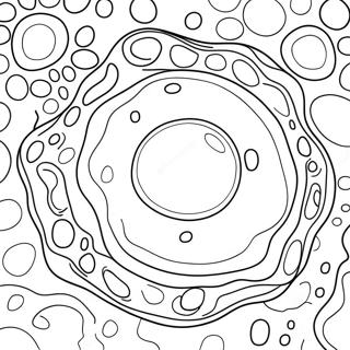 Animal Cell With Organelles Coloring Page 40194-32121