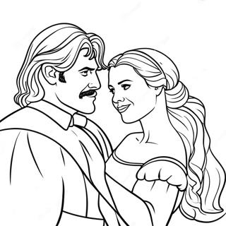 Princess Bride Coloring Page 40223-32145