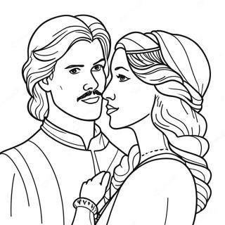 Princess Bride Coloring Page 40223-32147