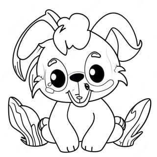 Hilarious Cartoon Animals Coloring Page 40233-32150