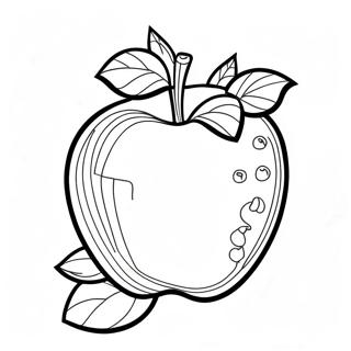 A Is For Apple Coloring Page 40243-32157