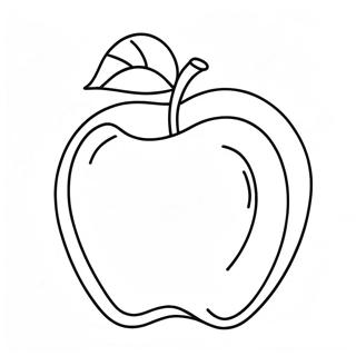 A Is For Apple Coloring Page 40243-32158