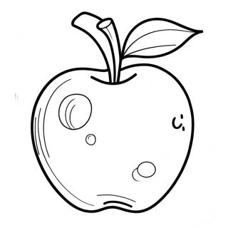 A Is For Apple Coloring Page 40243-32159