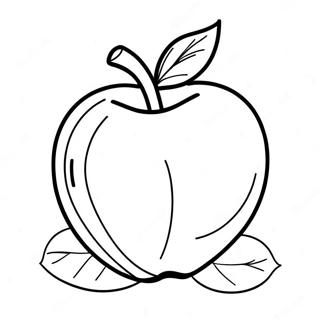 A Is For Apple Coloring Page 40243-32160