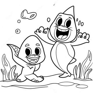 Zig And Sharko Coloring Page 40283-32200