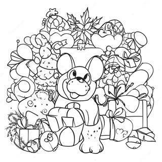 Marvel Christmas Coloring Page 40293-32193