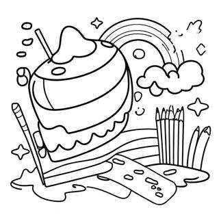 Rectangle Coloring Pages