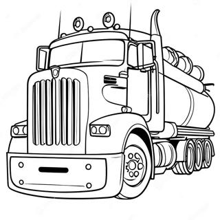 Tanker Truck Coloring Page 40363-32246