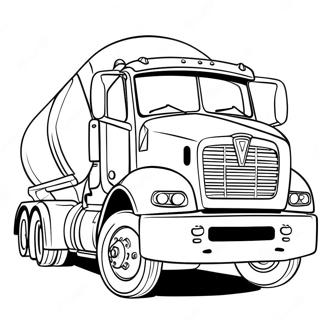 Tanker Truck Coloring Page 40363-32248