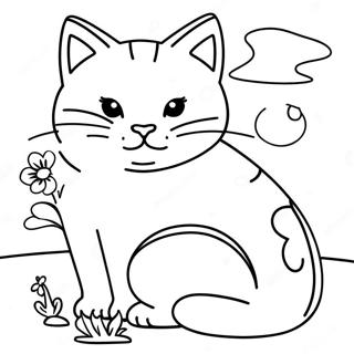 Catnap Coloring Page 4036-3337