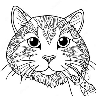 Catnap Coloring Page 4036-3338