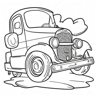 Push And Pull Action Coloring Page 40373-32258