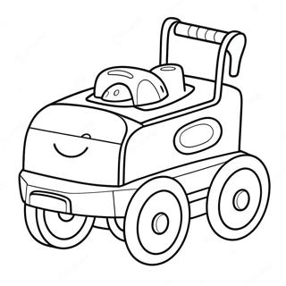 Colorful Push And Pull Toy Coloring Page 40374-32254