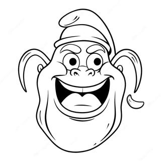 Grimace Shake Coloring Pages