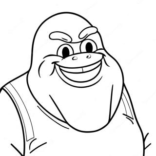 Grimace Shake Coloring Page 40403-32274