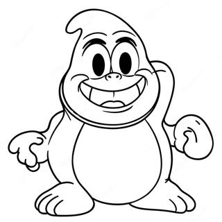 Grimace Shake Coloring Page 40403-32275