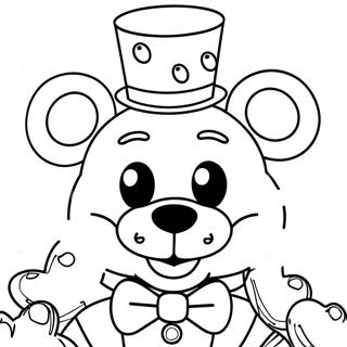 Funtime Freddy Coloring Page 40413-32281