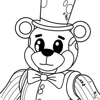 Funtime Freddy Coloring Page 40413-32282