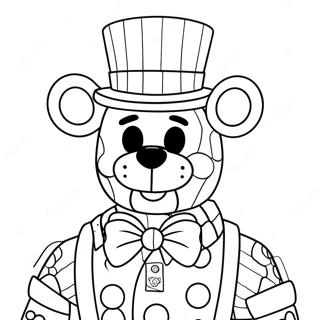 Funtime Freddy Coloring Page 40413-32284