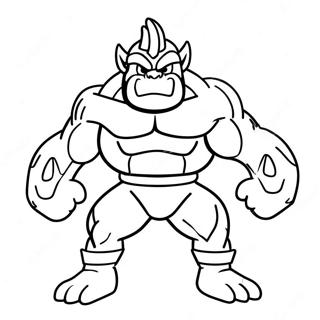 Machamp Coloring Page 40433-32303