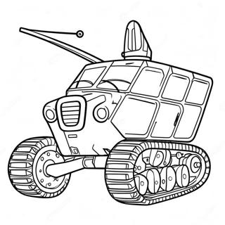 Borderlands Vehicles Coloring Page 40444-32310