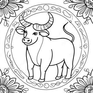 Taurus Coloring Pages