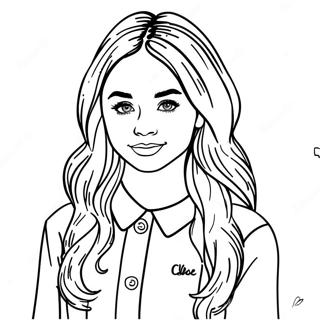 Sabrina Carpenter Coloring Page 40523-32375