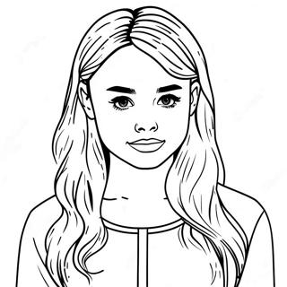 Sabrina Carpenter Coloring Page 40523-32376