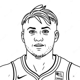 Luka Doncic Coloring Page 40533-32384