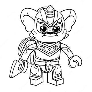 Lego Chima Coloring Page 40543-32392