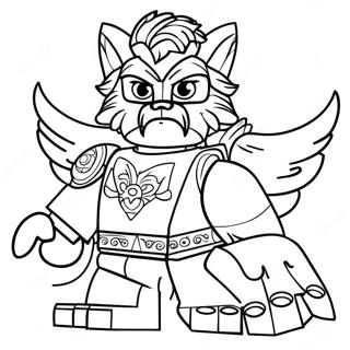 Lego Chima Characters Coloring Page 40544-32403