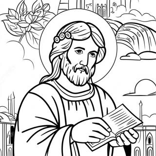 Spanish Bible Coloring Page 40553-32394