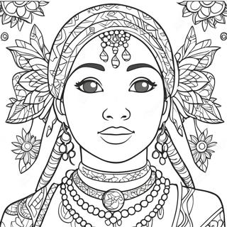 Raya Coloring Page 4056-3269