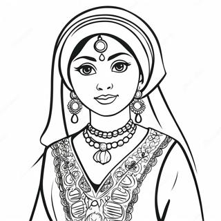 Raya Coloring Page 4056-3272