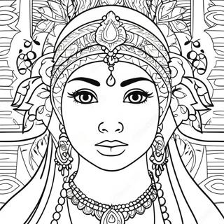 Raya Coloring Page 4056-3354