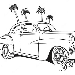 Old School Chicano Coloring Pages