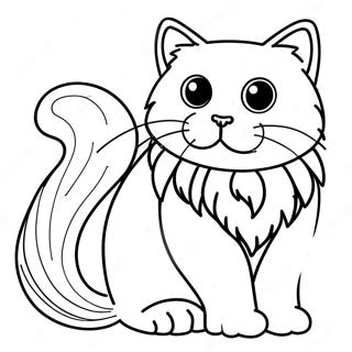 Ragdoll Cat Coloring Page 40583-32424