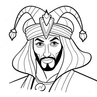 Jafar Coloring Page 40623-32454