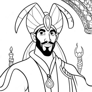 Jafar Coloring Page 40623-32455