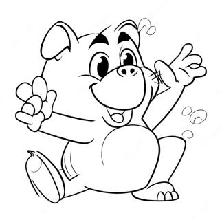 Porky Pig Coloring Page 40653-32479