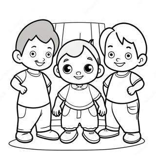 Little Rascals Coloring Page 40673-32489