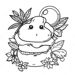 Chill Stoner Vibes Coloring Page 4067-3283