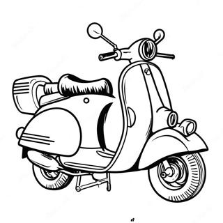 Scooter Coloring Page 40713-32526