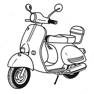 Scooter Coloring Page 40713-32528