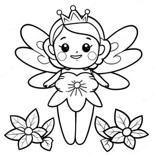 Tooth Fairy Coloring Page 4076-3374