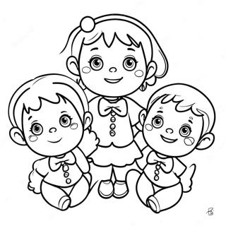 Sturniolo Triplets Fun Coloring Page 40773-32576